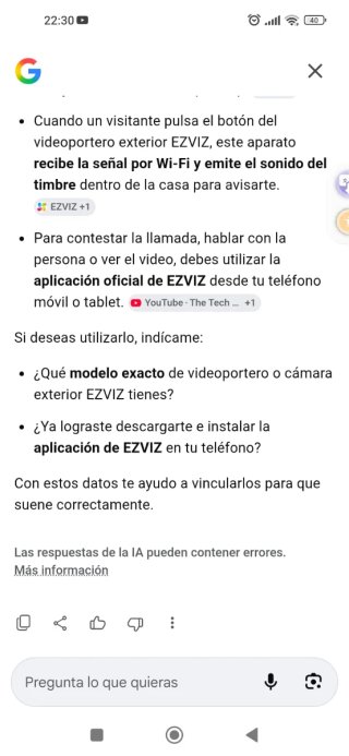 2Timbre WiFi Inteligente EZVIZ