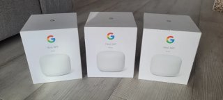 Pack 3 Google Nest WiFi Router Mesh