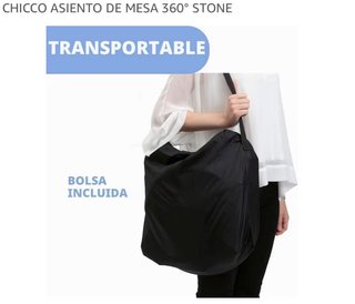 Trona Chicco portátil para bebé