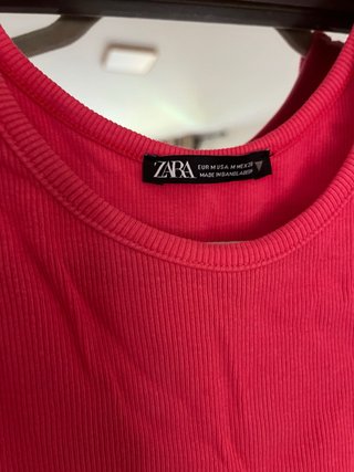 Conjunto Inditex Top y Falda Estampado