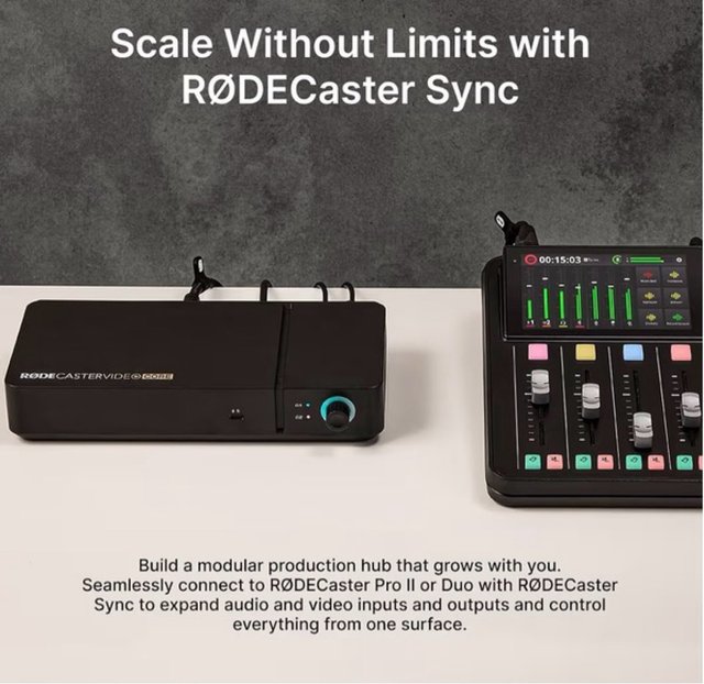 Mesa de mezclas  video RØDECaster Video Core -