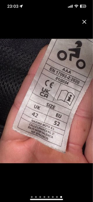 Traje de moto de piel