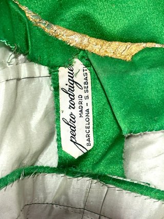 Vestido Vintage Pedro Rodríguez Años 60