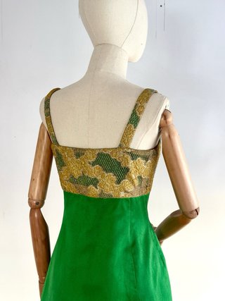 Vestido Vintage Pedro Rodríguez Años 60