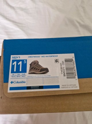 Botas Columbia Crestwood Mid waterproof 44.5