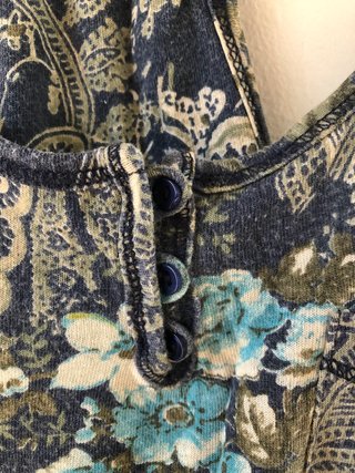 Top Tirantes Paisley Bershka Talla M