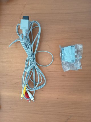 Consola Nintendo Wii Blanca + componentes