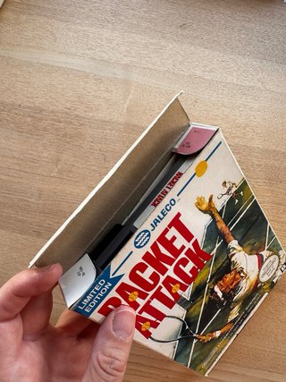 Racket Attack NES (Jaleco) PAL ESP