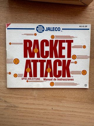 Racket Attack NES (Jaleco) PAL ESP