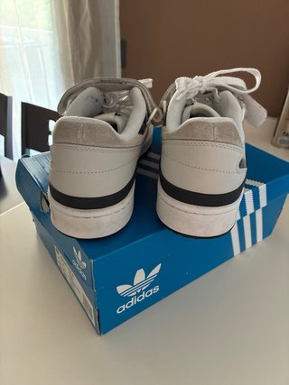 Zapatillas Adidas Forum Low W Gris/Blanco