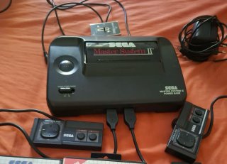 Sega Master System II Consola Negra