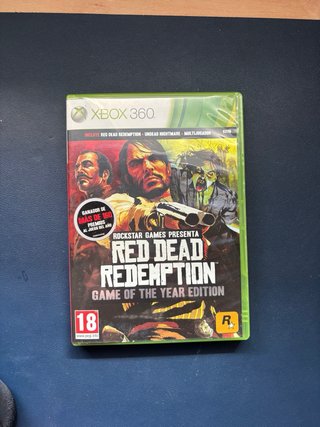 Xbox 360 Slim 250 GB Negra + mando + RDR GOTY