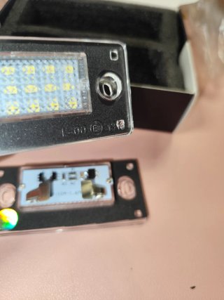 2 Luces LED Matrícula Coche TECTICO