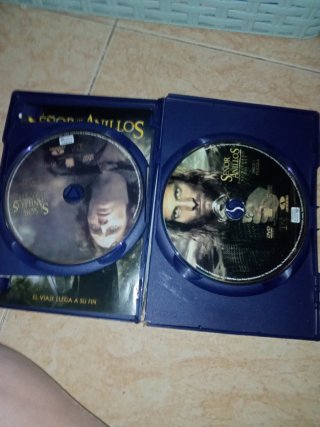 Trilogia del Señor de los anillos DVD.