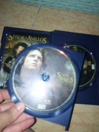 Trilogia del Señor de los anillos DVD.