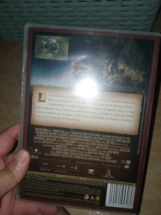 Trilogia del Señor de los anillos DVD.