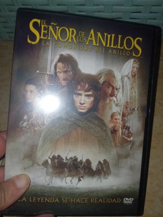 Trilogia del Señor de los anillos DVD.