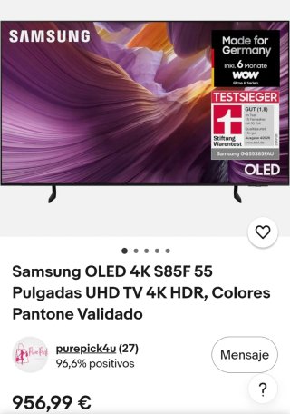 Samsung OLED 4K S85F 55 UHD TV