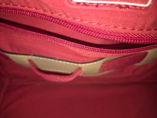 Neceser de viaje Samsonite beige y dorado