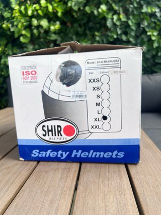 Casco Moto Shiro Negro