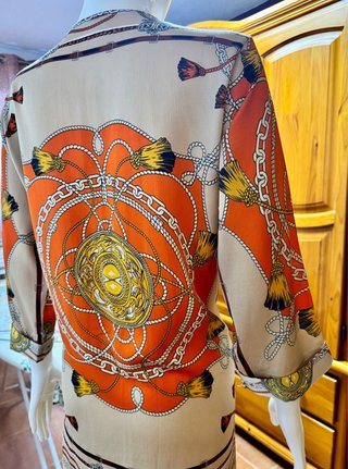 Hermoso vestido de verano, Túnica Diseño Vintage