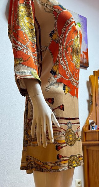 Hermoso vestido de verano, Túnica Diseño Vintage