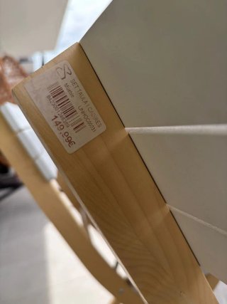 Mesa y 2 Sillas Plegables Madera (muy mucho)