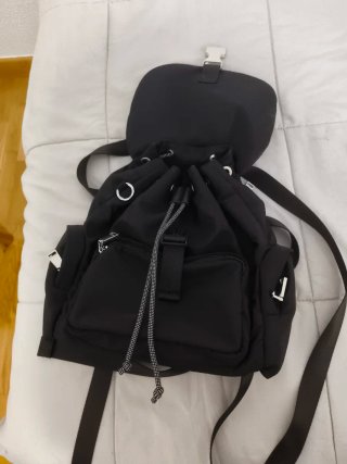 Bolso Mochila Negro Parfois Nuevo