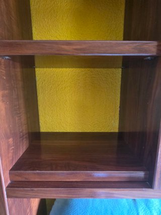 Pack de dos estanterías de madera