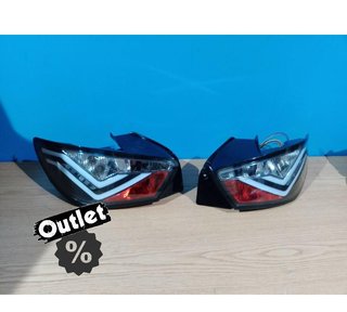 IH PILOTOS SEAT IBIZA 08-12 LIGHT BAR FONDO NEGRO 3 PUERTAS