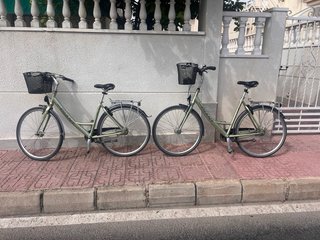 Bicicleta Paseo Giant Verde