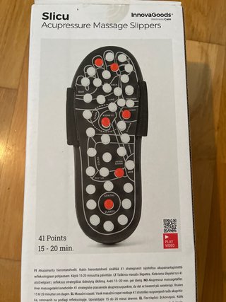 Zapatillas Masaje Acupresión InnovaGoods