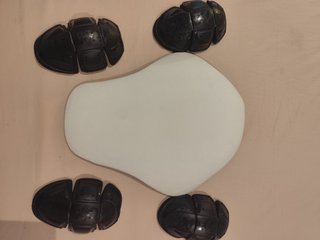 Cazadora de moto Triumph negra