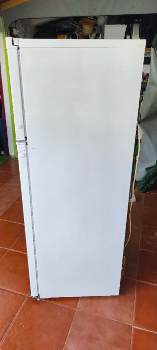 Frigorífico y congelador Bru blanco