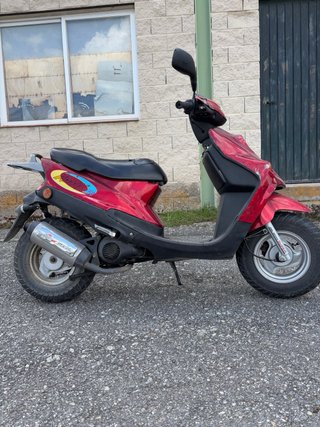 Moto Scooter Roja 50cc