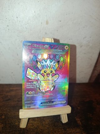 Pikachu EX Carta Pokémon