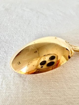 Cucharita de Café Bañada en Oro | Alta Calidad