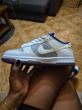 Nike Dunk LA Union Morado Blanco