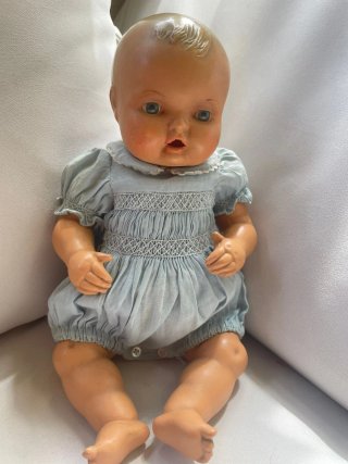 Muñeco Bebé Celuloide Antiguo