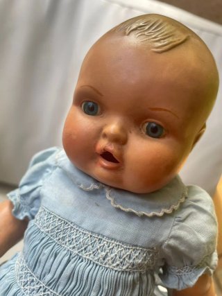 Muñeco Bebé Celuloide Antiguo