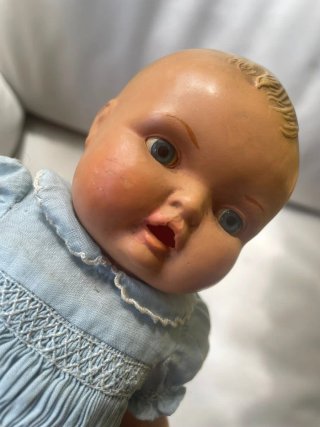 Muñeco Bebé Celuloide Antiguo