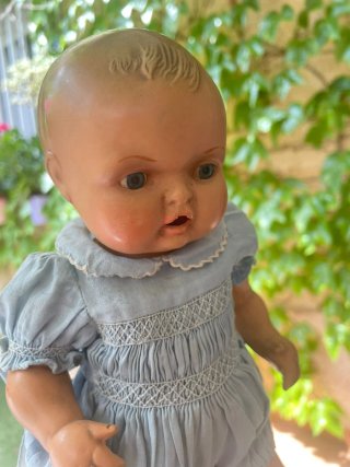 Muñeco Bebé Celuloide Antiguo