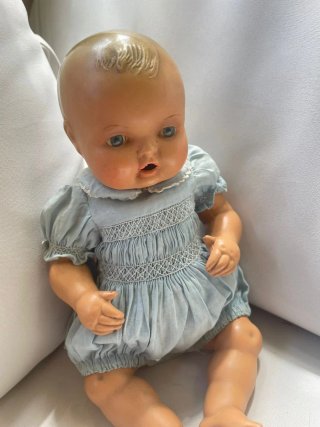 Muñeco Bebé Celuloide Antiguo