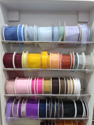 Lote cintas de organza