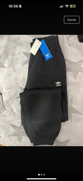 Pantalón chándal Adidas negro