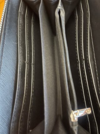 Cartera Stradivarius Negra Talla M