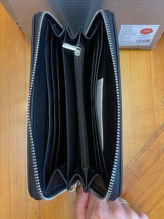 Cartera Stradivarius Negra Talla M