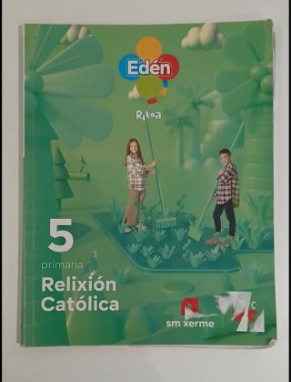 Relixión Católica, 5 Primaria, Edén, Revoa