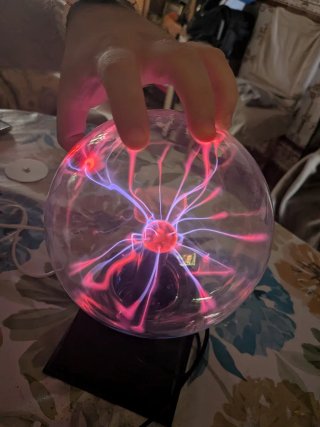 Lámpara de Plasma Decorativa