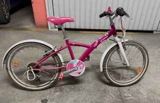 Bicicleta infantil niña rosa